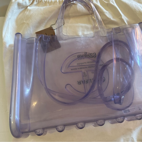 Melissa x Telfar Large Jelly Shopper - Clear - Picture 11 of 15